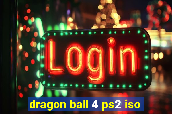 dragon ball 4 ps2 iso